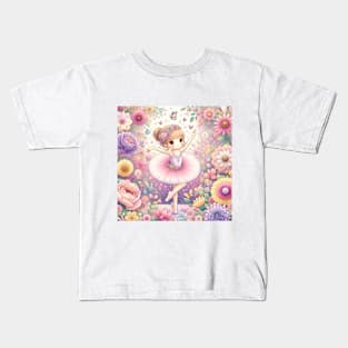 An Adventure between Ballet and Flowers #5 Kids T-Shirt